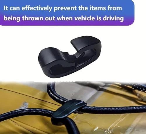 Stretchable Truck Bed Cargo Net 4x4–7x7 ft with Hooks for Buick Enclave Rear Sto Foto 2 de 4