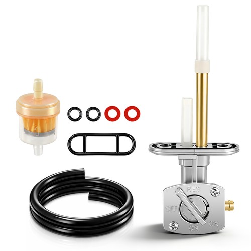 GAS FUEL PETCOCK VALVE SWITCH LINE FOR KAWASAKI BAYOU300 KLF300 400 220 4X4  - Bild 1 von 12
