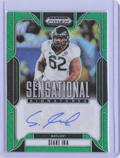 2025 Panini Prizm Draft Picks - Sensational Signatures Siaki Ika #SS-SKI (AU)
