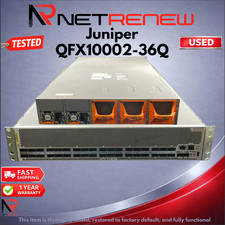 Juniper QFX10002-36Q 24x100G QSFP28 36port 40G QSFP Ethernet Switch