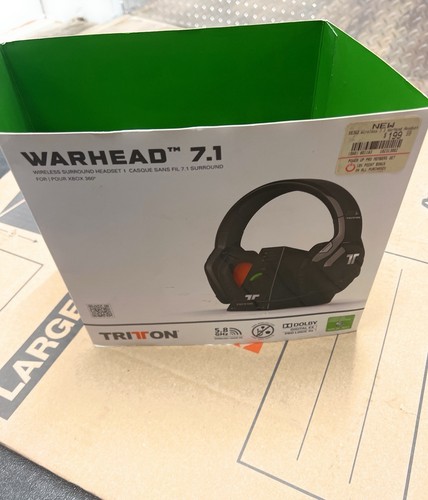 Tritton Warhead 7.1 Dolby Surround Wireless Gaming Headset Headpone Xbox 360 - Bild 8 von 8