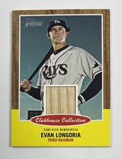 2011 Topps #CCR-EL Evan Longoria Clubhouse Collection Relic AR142