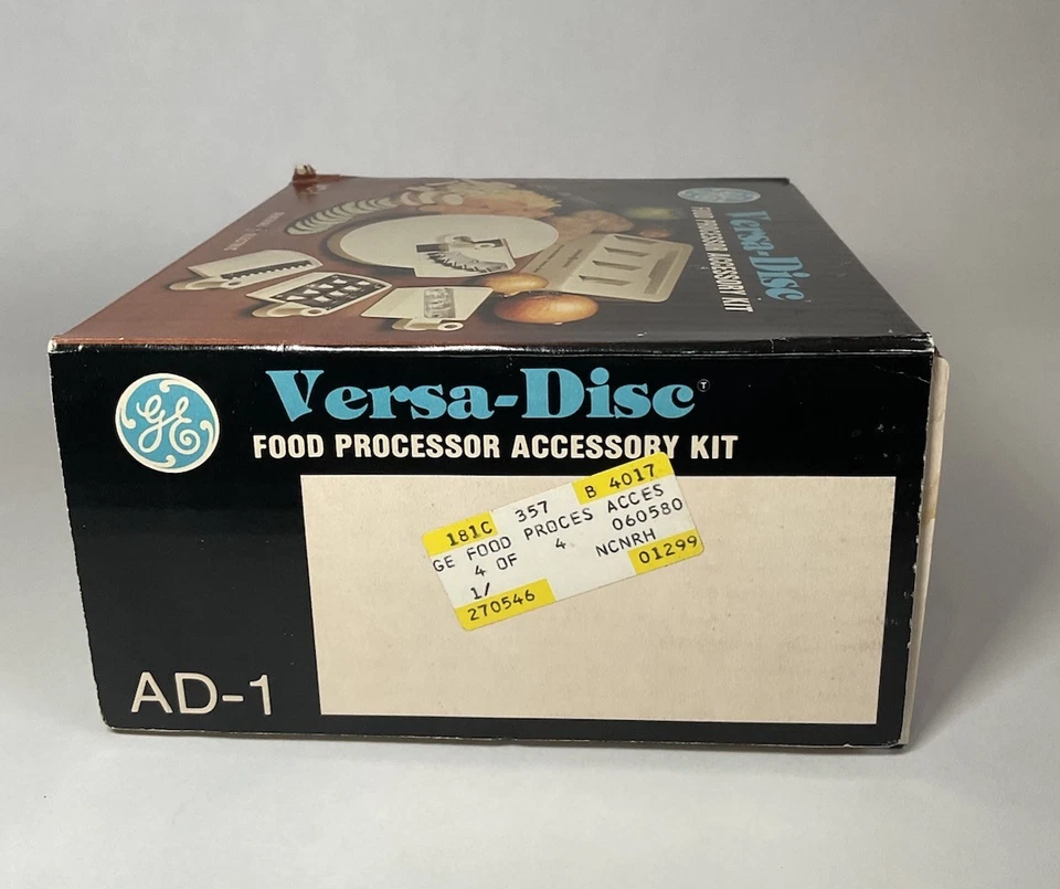GENERAL ELECTRIC GE Versa Disc Food Processor Accessory Kit model AD-1 - Image 4 of 4