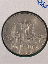 POLAND 1990 10000 ZLOTYCH Coin, Road to Freedom - 10 years of Solidarity, UNC