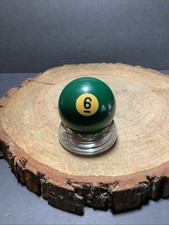 Vintage Replacement Billiard Pool Ball 2 1/4" Diameter Number 6