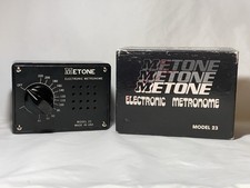 Vintage Metone Electronic Metronome Model 23 Tested Working Bakelite