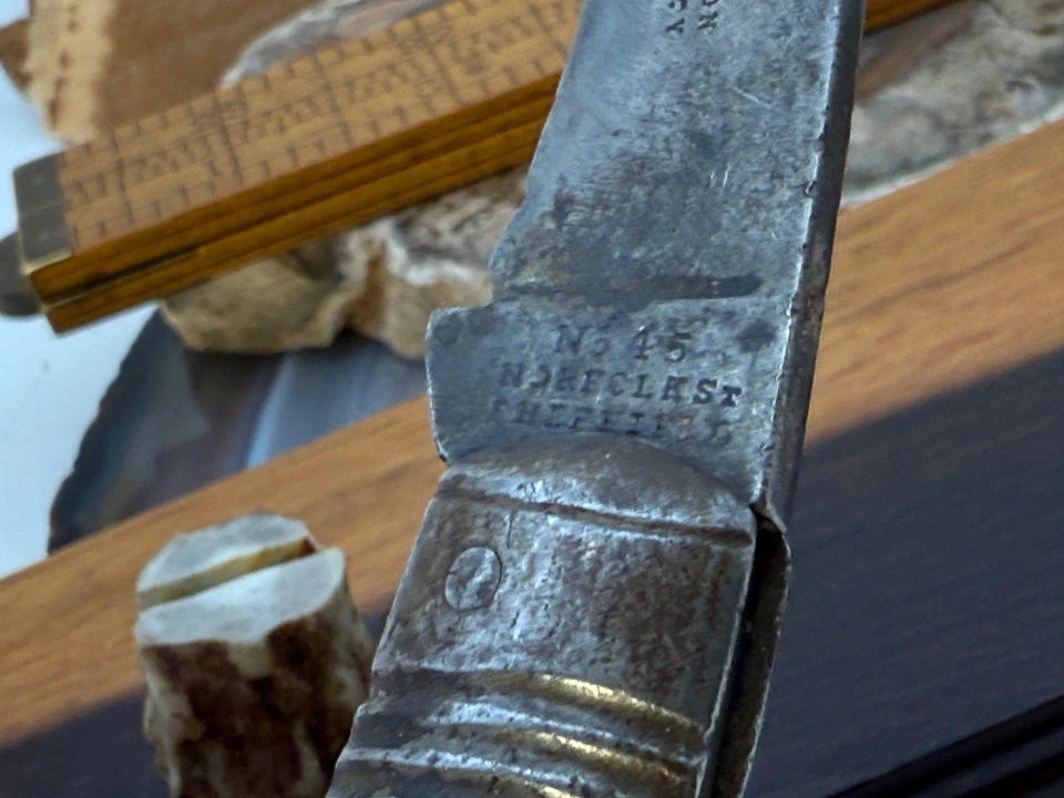 Antiguo cuchillo de poda/aparejo Harrison Bros & Howson--2620,25 Foto 4 de 4