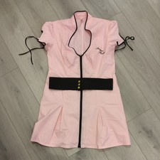 Ann Summers Pink Pamper Parlour Fantasy Dress & Belt Outfit Size 14-16 