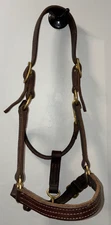 WEAVER LEATHER THICK TRIPLE STITCHED HORSE HALTER