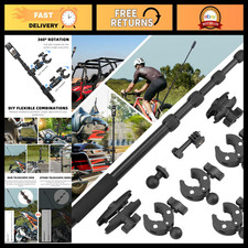 Motorcycle Handlebar Mount Invisible Selfie Stick Kit for Insta360 GoPro