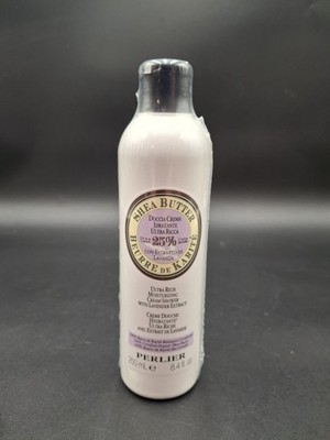 Perlier Ultra Rich Cream Shower w/Lavender Extract, Shea, 8.4 fl oz., NEW SEALED