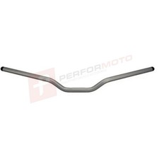 Domino 22mm Silver High Bend Handlebars to fit Lexmoto Bikes