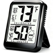 Room Thermometer Indoor Hygrometer Temperature and Humidity Meter