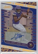 2024 Absolute Rookies Blue Spectrum Signatures 49/50 Dallas Turner #117 Auto rw6