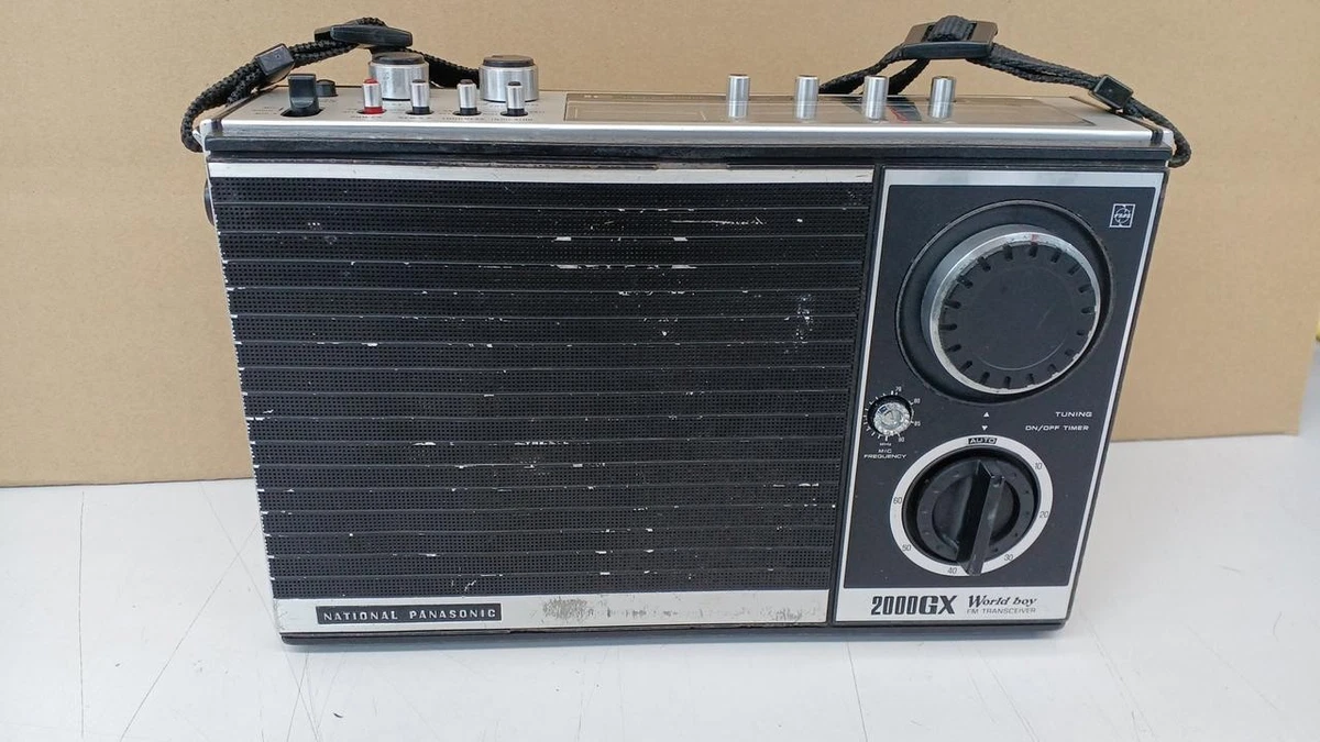 National Panasonic RF-868D 2000GX ラジオ National Panasonic RF-868D Radio Japan Used | eBay