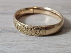 Antique Gold Filled Cuff Bracelet. — photo 3