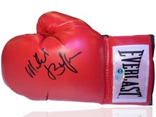 MICHAEL BUFFER SIGNED RED EVERLAST AUTOGRAPH BOXING GLOVE (ACG CERT AG17552)