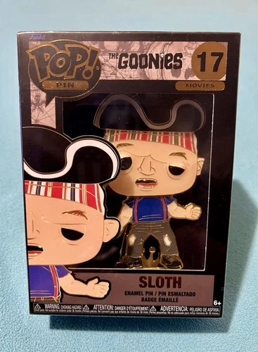 POP! PIN / Sloth / #17 / Goonies / Funko Pops! Movies / Pin