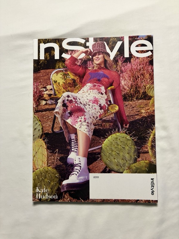 Instyle Kate Hudson Issue March 2021 Magazine