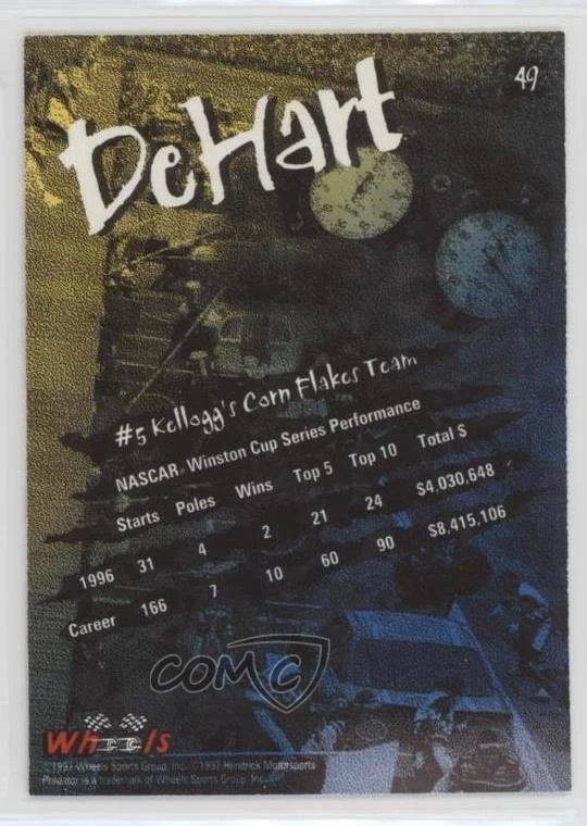 1997 Wheels Predator Gary DeHart #49 - Image 2 of 2