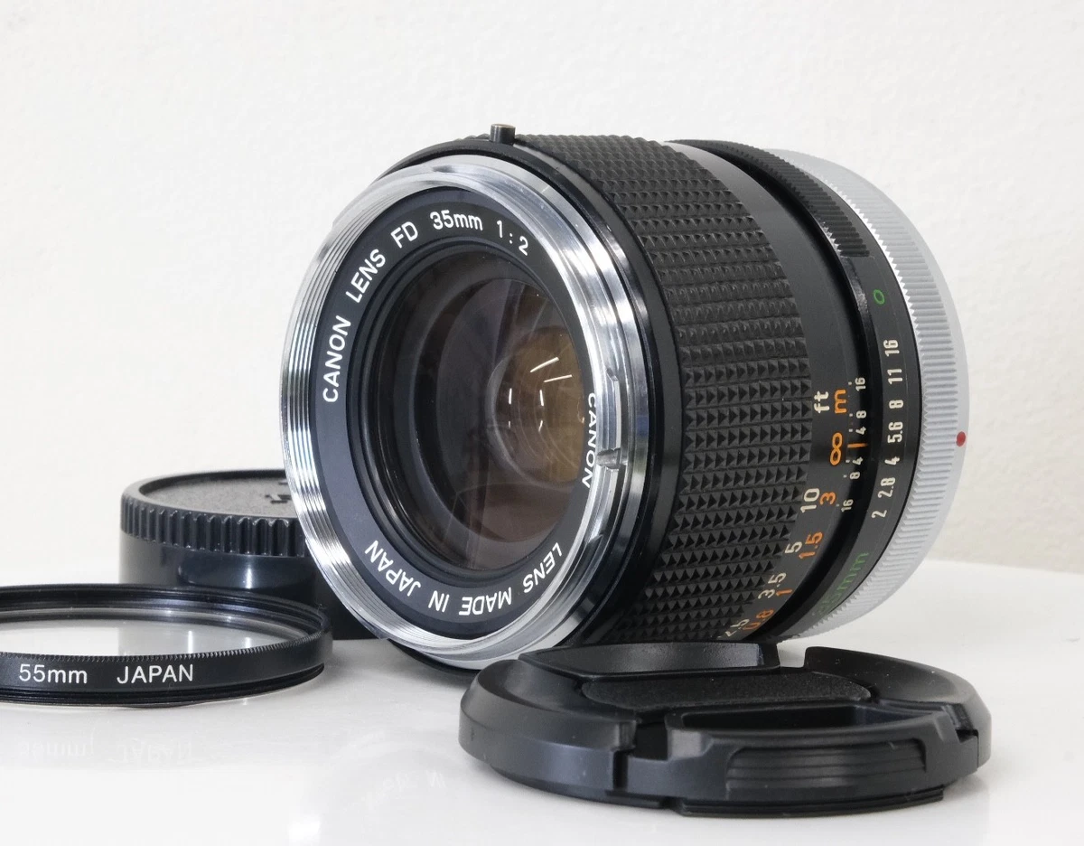 Canon FD 35mm f/2 Camera Lenses for sale | eBay