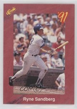 1991 Classic Update Red Travel Edition Ryne Sandberg #T67 HOF 0uf1