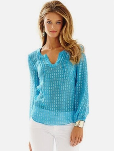 Lilly Pulitzer Silk Colby Top