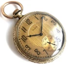 Pocket Watch Elgin Antique U.S.A Vintage Rare Gold Plated Rare Hallmarked