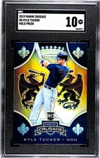 2019 Panini Crusade #5 Kyle Tucker HOLO SILVER PRIZM SGC 10 GEM MINT RC