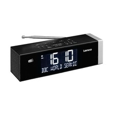Lenco / Bluetooth 5.0 Clock Radio with LED Display and Dual Alarm