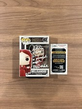 JSA COA Carice van Houten signed Melisandre Game of Thrones 42 Funko Pop Damaged