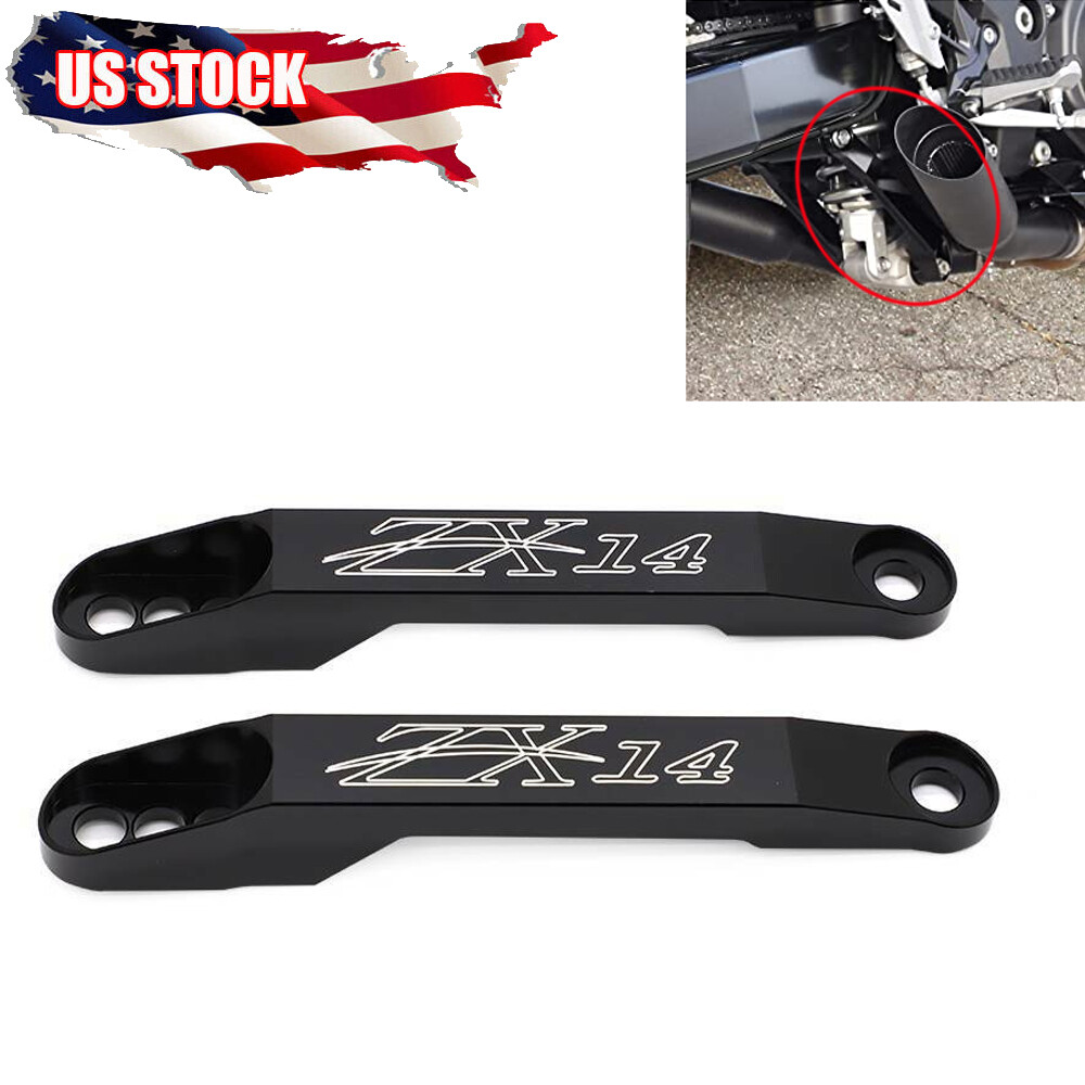 Rear Adjustable Lowering Links Kit For 06-21 Kawasaki Concours 14