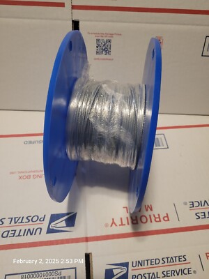 1/16 Wire Rope Galvanized Steel Aircraft Cable Wire Cable 500ft Strand Core 7x7 