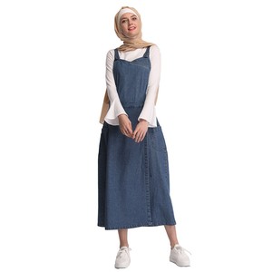 maxi pinafore dress