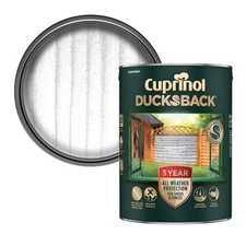 Cuprinol Ducksback Fence & Decking Stain | Herring Grey | Non Slip | 5 Litre