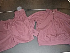 Womans Izod pants & jacket purple pants size med, jacket size small