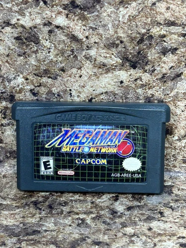 Mega Man Battle Network Nintendo Game Boy Advance Authentic Tested GBA Cartridge