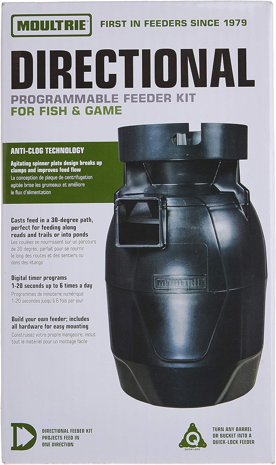 Moultrie Quick Lock Directional Fish/Deer Feeder Kit eBay