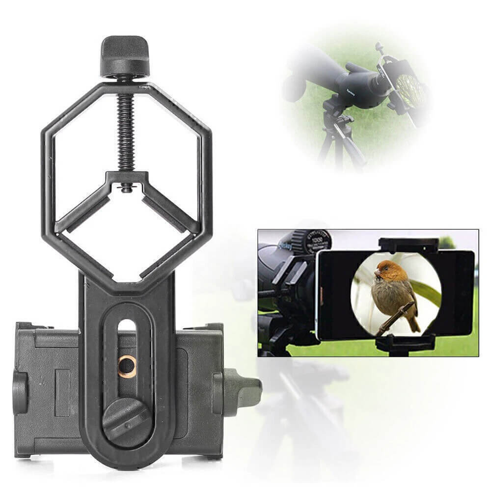 Universal Mobile Cell Phone Adapter Clip Mount Holder for Telescope Microscope