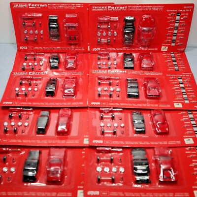 30]DYDO 1/64 Ferrari vol.1 vol.2 2000 F1-2000 330P4 全22種