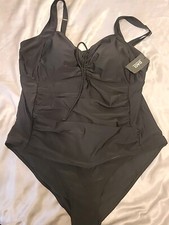 Daci Women Plus Size One Piece Swimsuits Tummy Control Vintage Ruched Bathing...