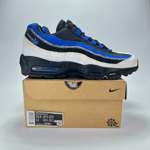 Nike Air Max 99 Black White Game Royal Shoes Sneaker Size Men's 10.5 - Women 12 - 第 1/8 張圖片