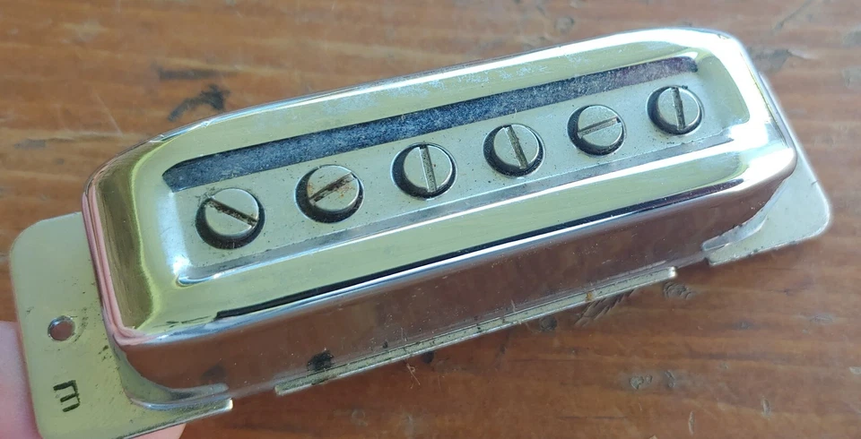 Teisco Kawai Hound Dog Taylor original años 60 recogida de bobina única lecturas 2,76 ohmios Foto 4 de 4