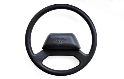 【最終値下げ】LAND ROVER DEFENDERステアリング Land Rover Defender 90-110 Steering Wheel 36 Spline | Black | Plastic