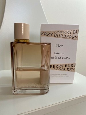 her intense burberry