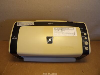 Fujitsu fi-6140 Color ADF Duplex Document Scanner - 70332 SCANS / MISSING TRAYS