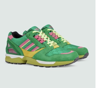 Size 12.5 - adidas Gucci x ZX 8000 Green GG Monogram for Size 12.5 - adidas Gucci x ZX 8000 Green GG Monogram for