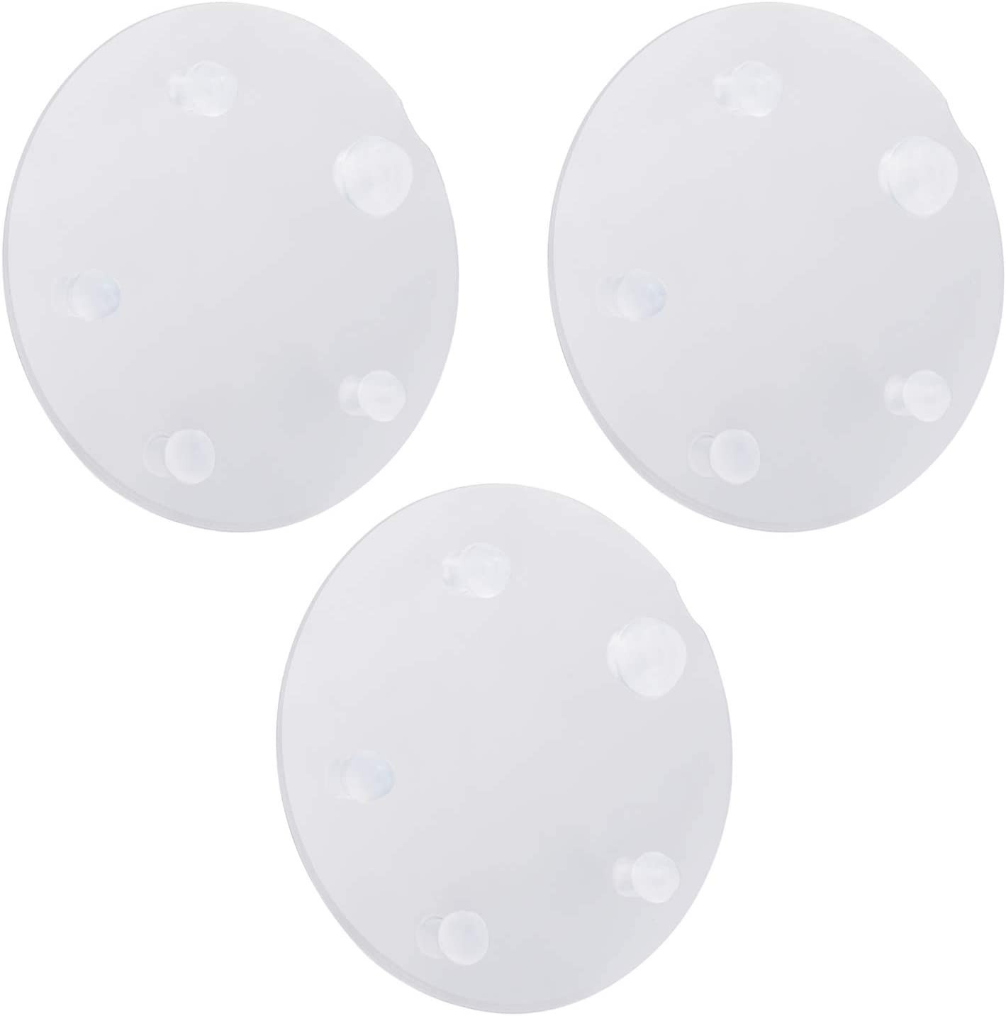 3 Pack Replacement for Vormax Toilet Tank Silicone Flapper Seal Gasket