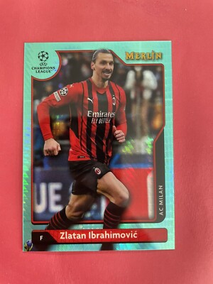 Zlatan Ibrahimovic Topps Match Attax 2021-22 #351, csak személyesen