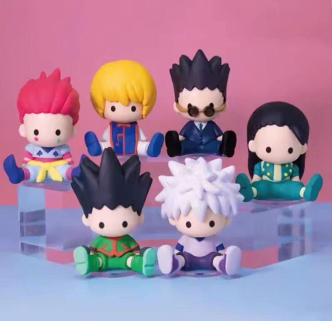 Petadoll Hunter Exam Full 6 Set Re-Ment HUNTER×HUNTER BOX Figure